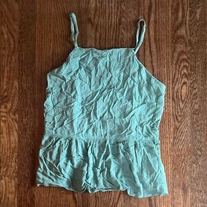 Sage Green Chiffon Tank